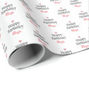 Recherche de happy birthday wrapping paper Fête
