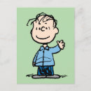 Recherche de personnages cartes postales Linus