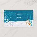 Search for starfish business cards Aquatic