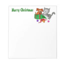 Search for christmas notepads Dog