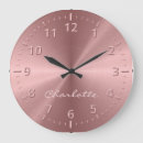 Search for stainless steel clocks Gold