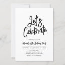 Search for lets celebrate birthday invitations Simple