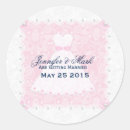 Search for pink lace wedding stickers Flowers