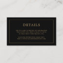 Search for black and gold reception invitations Bride