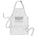 Search for famous aprons Quote