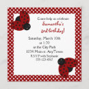 Recherche de ladybug anniversaire invitations Filles