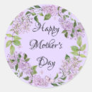 Search for lilac flower stickers Butterfly