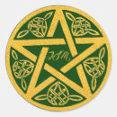 Recherche de pentacle stickers Celtique