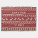 Search for christmas knit blankets Scandinavian
