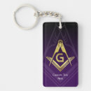 Search for freemason keychains Square and compass