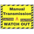 Search for drive stick shift bumper stickers Manual