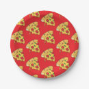 Recherche de pizza assiettes en papier Personnalisées