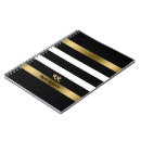 Search for black and white stripes notebooks Pattern