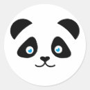 Search for panda face stickers Animal