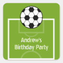 Recherche de les football autocollants Fête d'anniversaire
