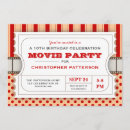 Search for film strip invitations Red