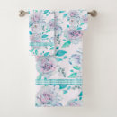 Search for vintage green bath towels Floral