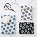 Search for portrait wrapping paper Black