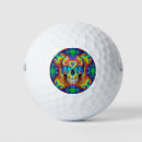 Search for tie dye golf balls Colourful