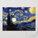 Recherche de van gogh holiday cards La nuit étoilée