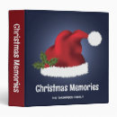 Search for santa binders Red