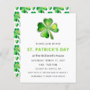 Search for patricks flyer invitations Green