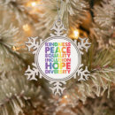 Recherche de paix ornements Lgbtq