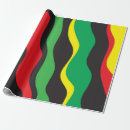 Search for rasta wrapping paper Africa