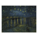 Search for starry night painting posters Rhone