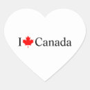 Search for i love canada stickers Canadian