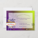 Search for vegas wedding rsvp cards Response