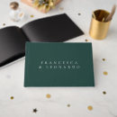 Search for classic wedding guest books Elegant