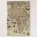Recherche de cartes antiques puzzles Afrique
