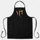 Search for monogram letter aprons Minimalist