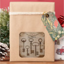 Search for antique key stickers Lock and key