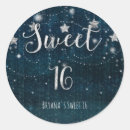 Search for blue and silver stickers Stars