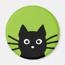 Search for black cat magnets Kitty