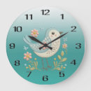 Recherche de petit oiseau horloges Élégant