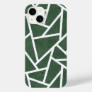 Recherche de motif mosaïque de iphone coques Vert