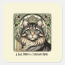 Search for art cat stickers Vintage