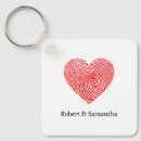Search for fingerprint keychains Red