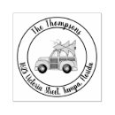 Search for car rubber stamps Christmas tree