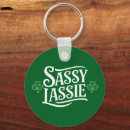 Search for irish girl keychains Shamrock