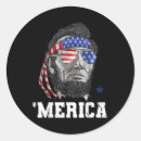 Search for abraham lincoln stickers Usa