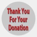 Search for donations stickers Business