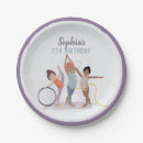 Search for gymnastics birthday plates Girls