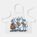 Search for funny music aprons Cartoon