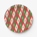 Search for vintage christmas paper plates Pattern