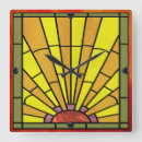 Search for art glass clocks Deco
