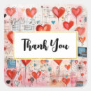 Search for red heart pattern stickers Whimsical